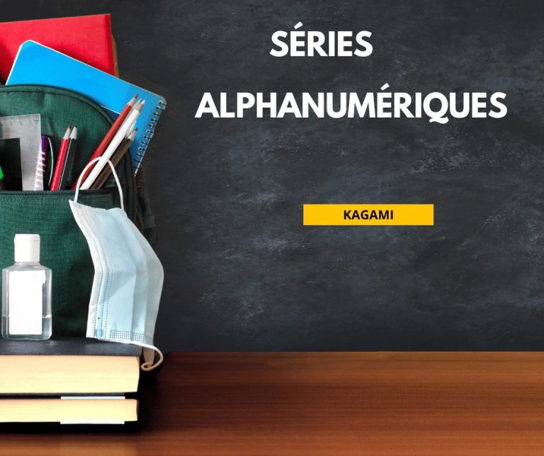 SERIES ALPHANUMERIQUES